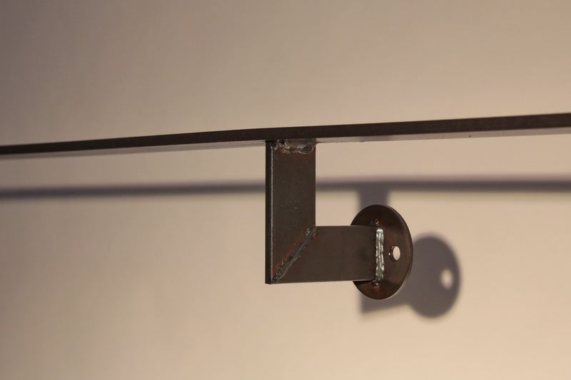 Handlauf aus Flachstahl