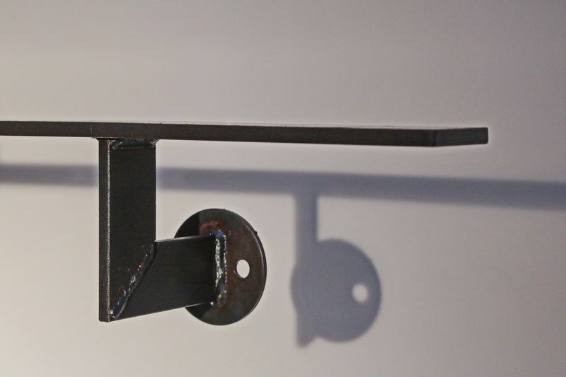 Handlauf aus Flachstahl