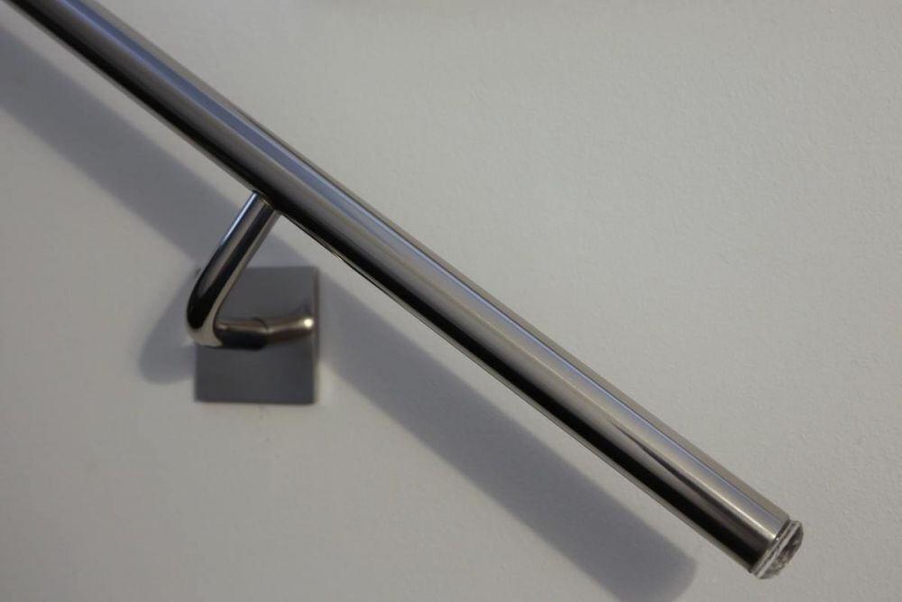 Handlauf mit Glas Diamanten