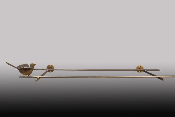 Garderobe Fly aus Zunderstahl