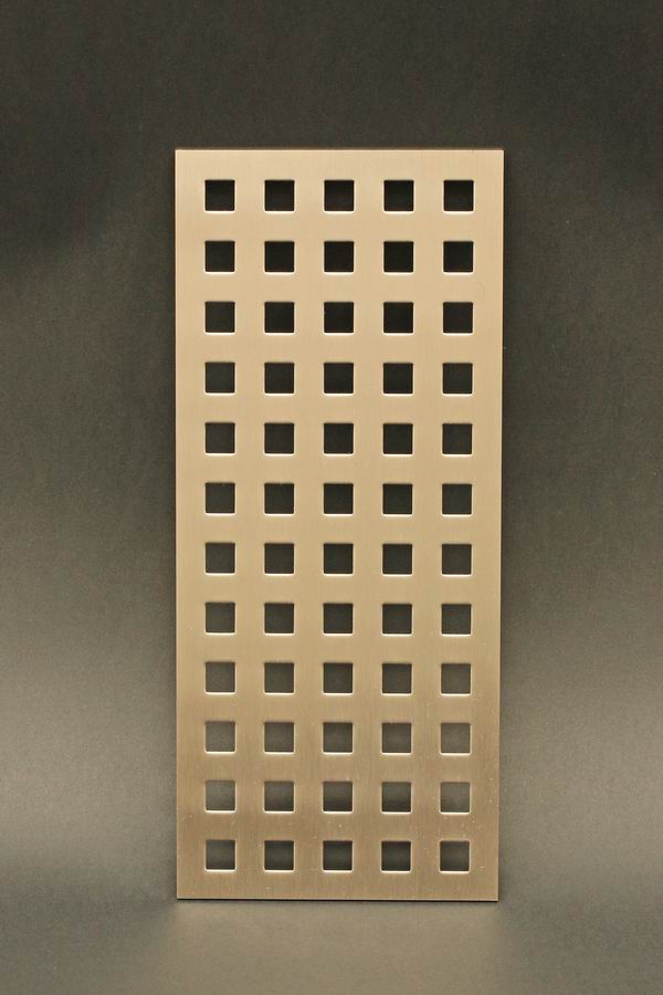 L&uuml;ftungsgitter aus Edelstahl