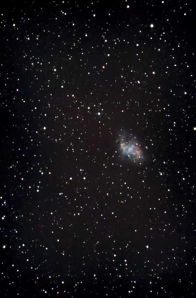 Messier 1, der Krebsnebel mit 16 - M1, Messier 1