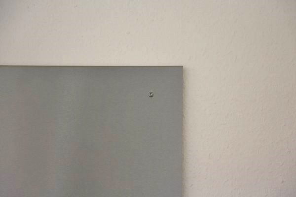 Große Magnetpinnwand aus magnetischem Edelstahl