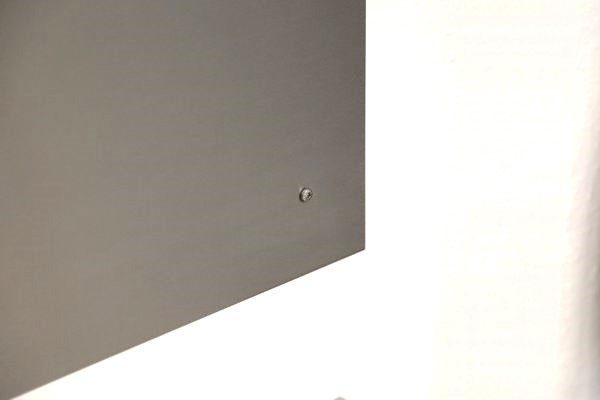 Große Magnetpinnwand aus magnetischem Edelstahl