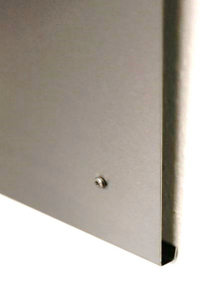 Große Magnetpinnwand aus magnetischem Edelstahl