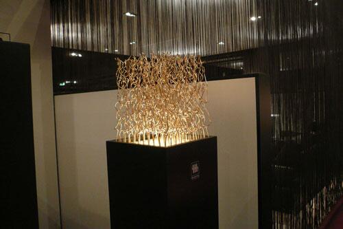 leuchtende Skulpturen