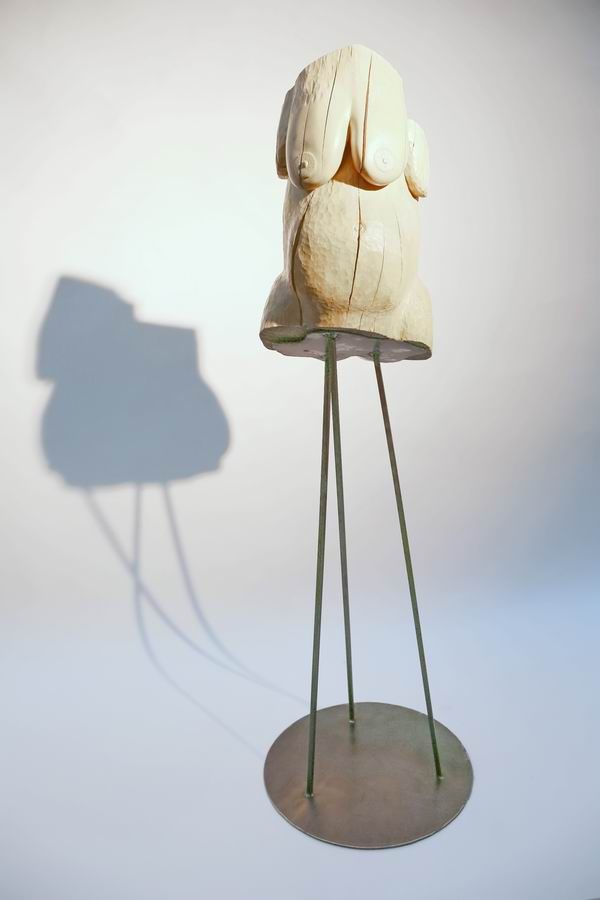 Stahl Sockel f&uuml;r eine Skulptur