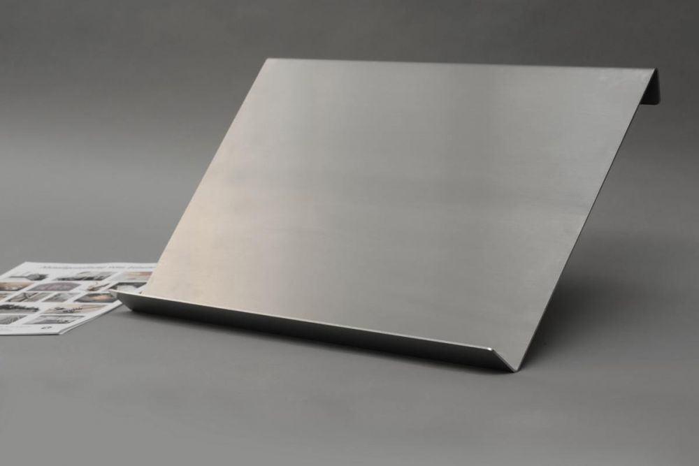 DISPLAY SALES Prospekthalter Aus Alu & Acryl – Starker A4 Ständer Für Flyer, Broschüren & Werbung