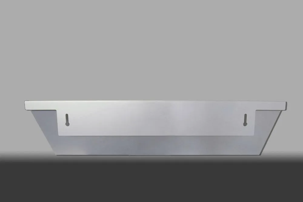 Design Prospekthalter aus lackiertem Stahl, 120cm