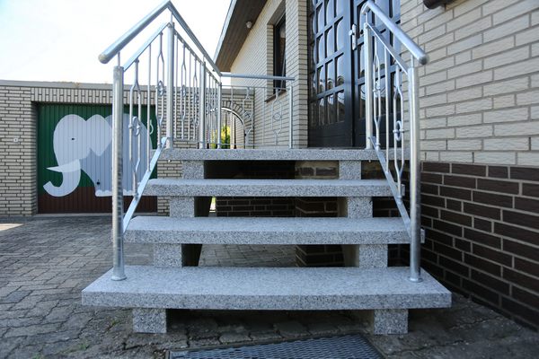 Treppengeländer und Podestgeländer