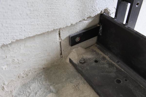 Treppengeländer und Brüstungsgeländer mit einem Estrichwinkel