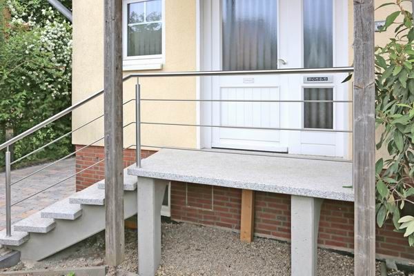 Relinggeländer aus Edelstahl