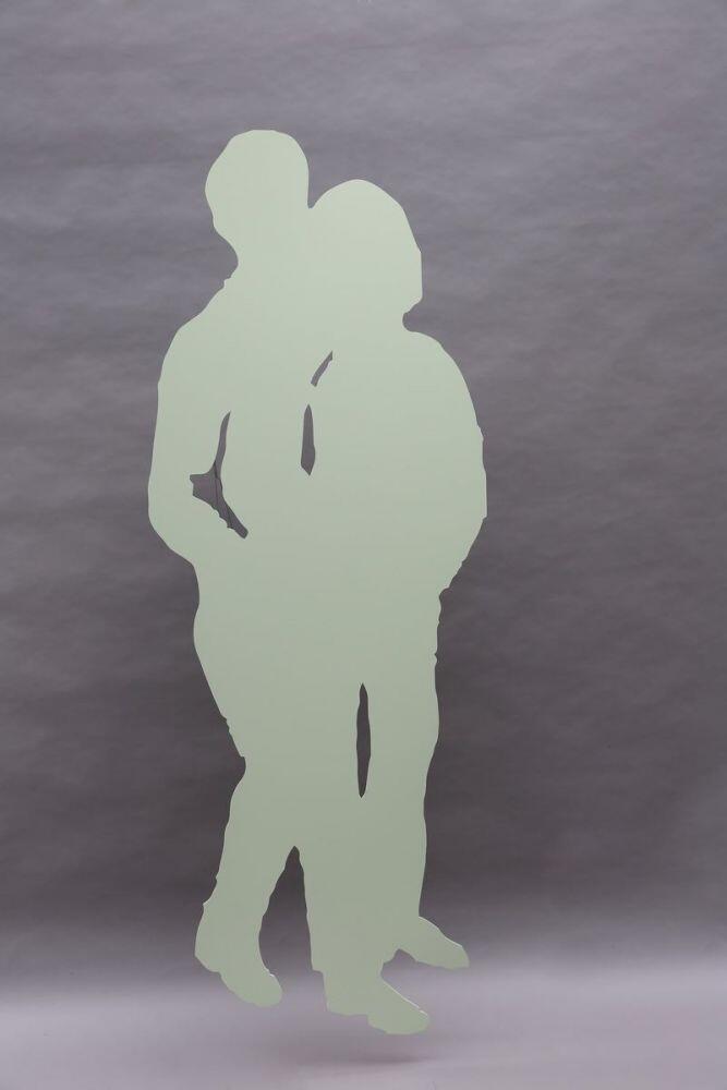 wandhängende Sklulptur