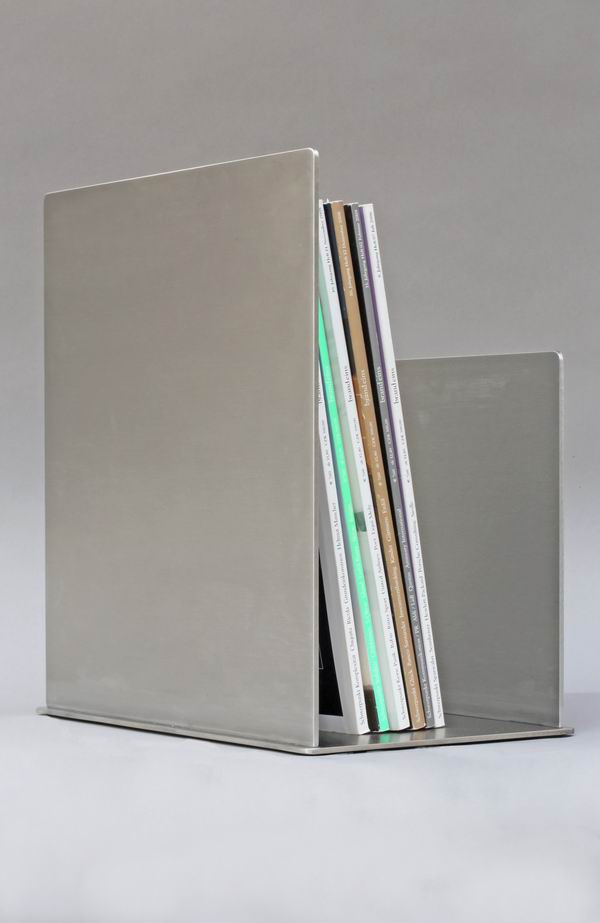 Zeitungsst&auml;nder aus Edelstahl