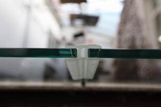 H-Dichtungsprofil aus Kunststoff für 8mm Glasscheiben