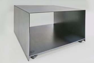 rollbarer Drucker Tisch aus 3 mm Stahl