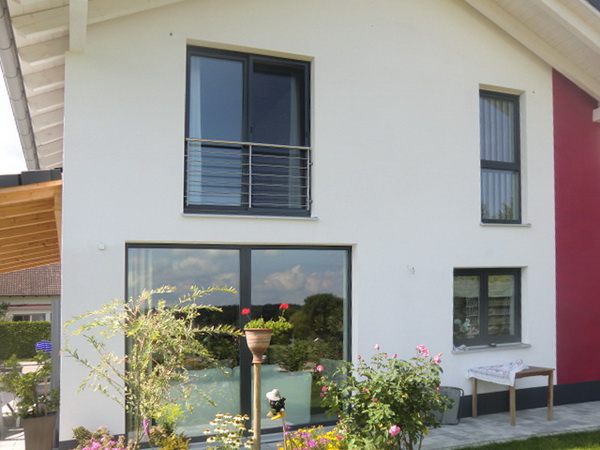 Franz. Balkon aus V2A Edelstahl
