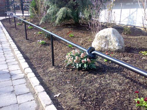Kniegitter mit Knoten für Mullewapp im Zoo Hannover