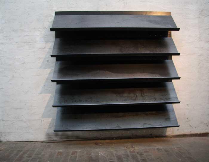 Prospekthalter, Prospektwand, Info Display... aus Stahlblech. Besonders Klasse!