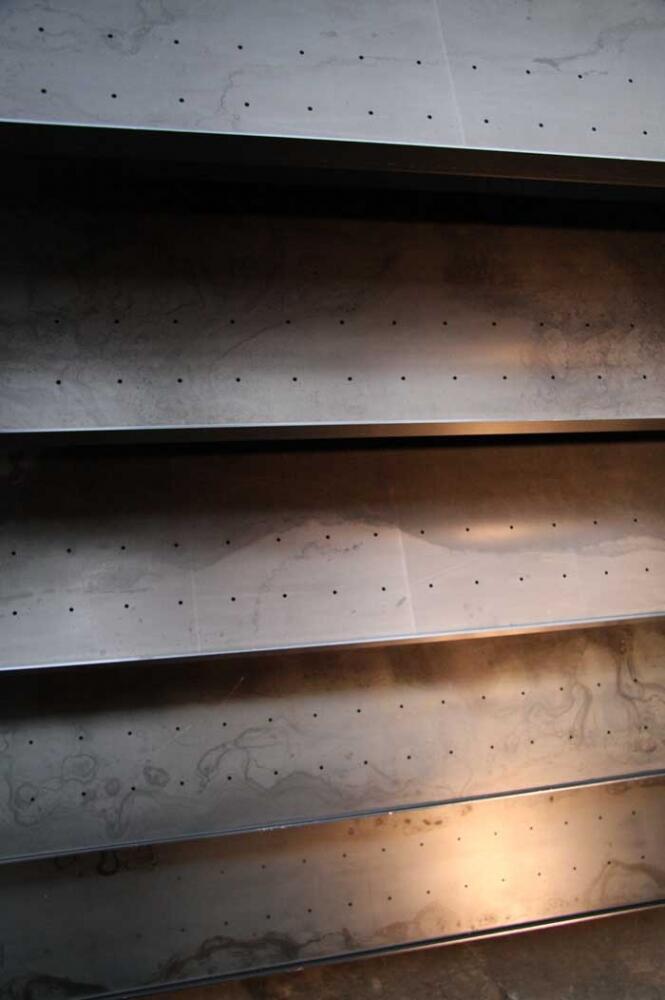 Prospekthalter, Prospektwand, Info Display... aus Stahlblech. Besonders Klasse!