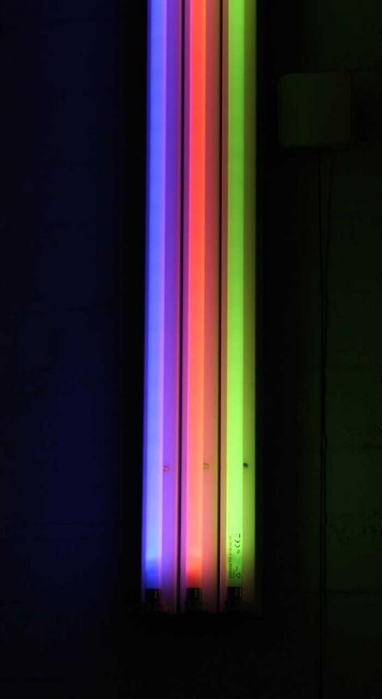 Leuchtstofflampen in RGB - Rot Gr&uuml;n Blau