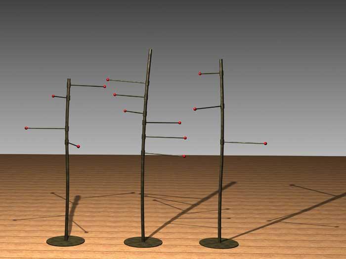 Präsentationsständer in Einzelfertigung aus Stahl