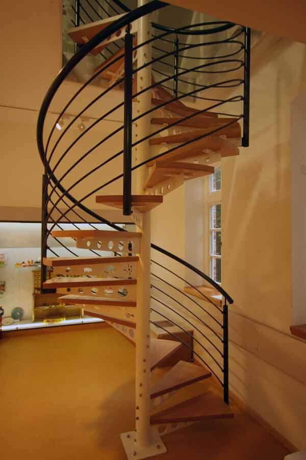 wundersch&ouml;ne Spindeltreppe f&uuml;r das Kreismuseum in Syke