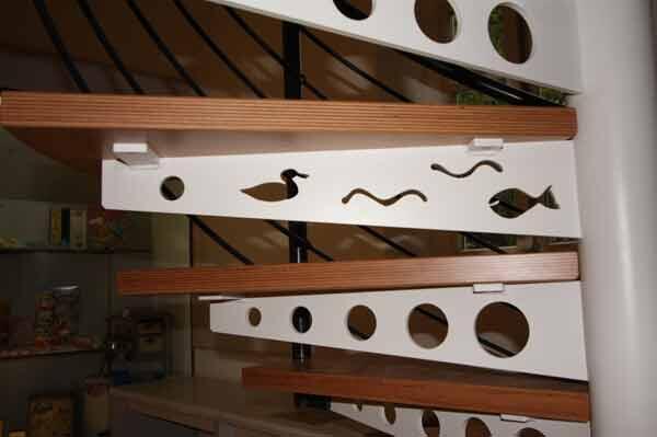 wunderschöne Spindeltreppe für das Kreismuseum in Syke
