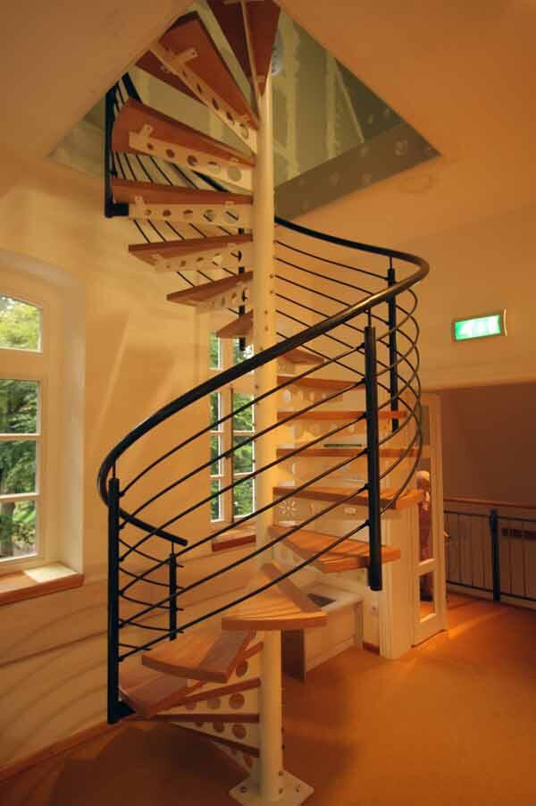 wundersch&ouml;ne Spindeltreppe f&uuml;r das Kreismuseum in Syke