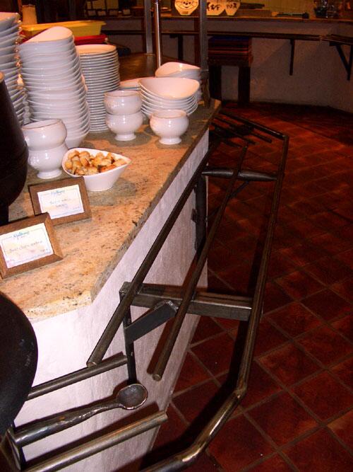 Tablettrutsche für das Restaurant 