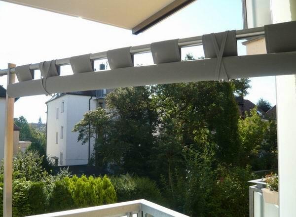 Windschutz Paravent und Edelstahlgarderobe in einem Rutsch