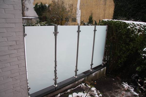 Wunderbar! Windschutz und Sichtschutz aus Edelstahl und Glas in Hamburg