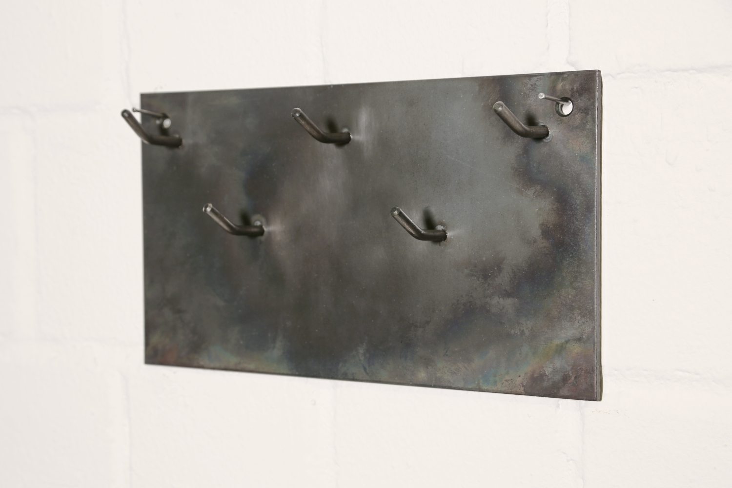 Schlüsselboard aus 3 mm Zunderstahl