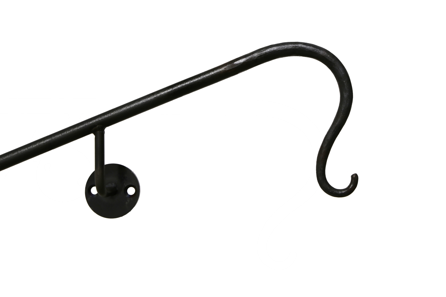 Handlauf mit einem ausgeschmiedetem Ende