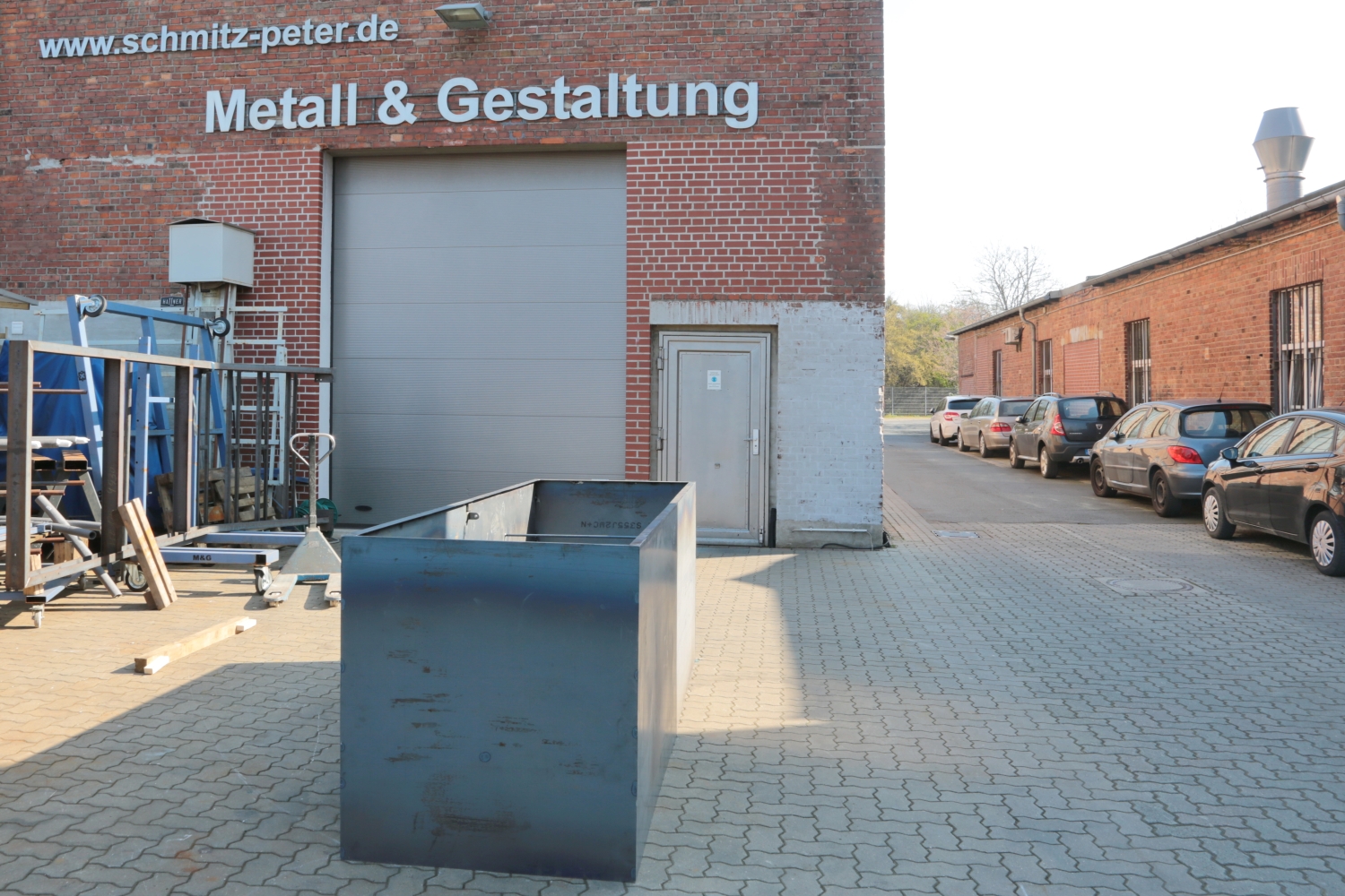 Hochbeet aus Corten Stahl