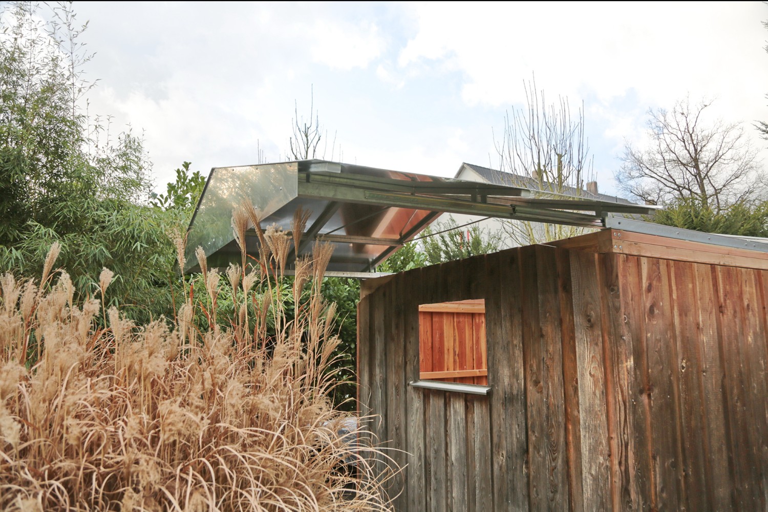 Rolldach Sternwarte ohne seitliche Stützen