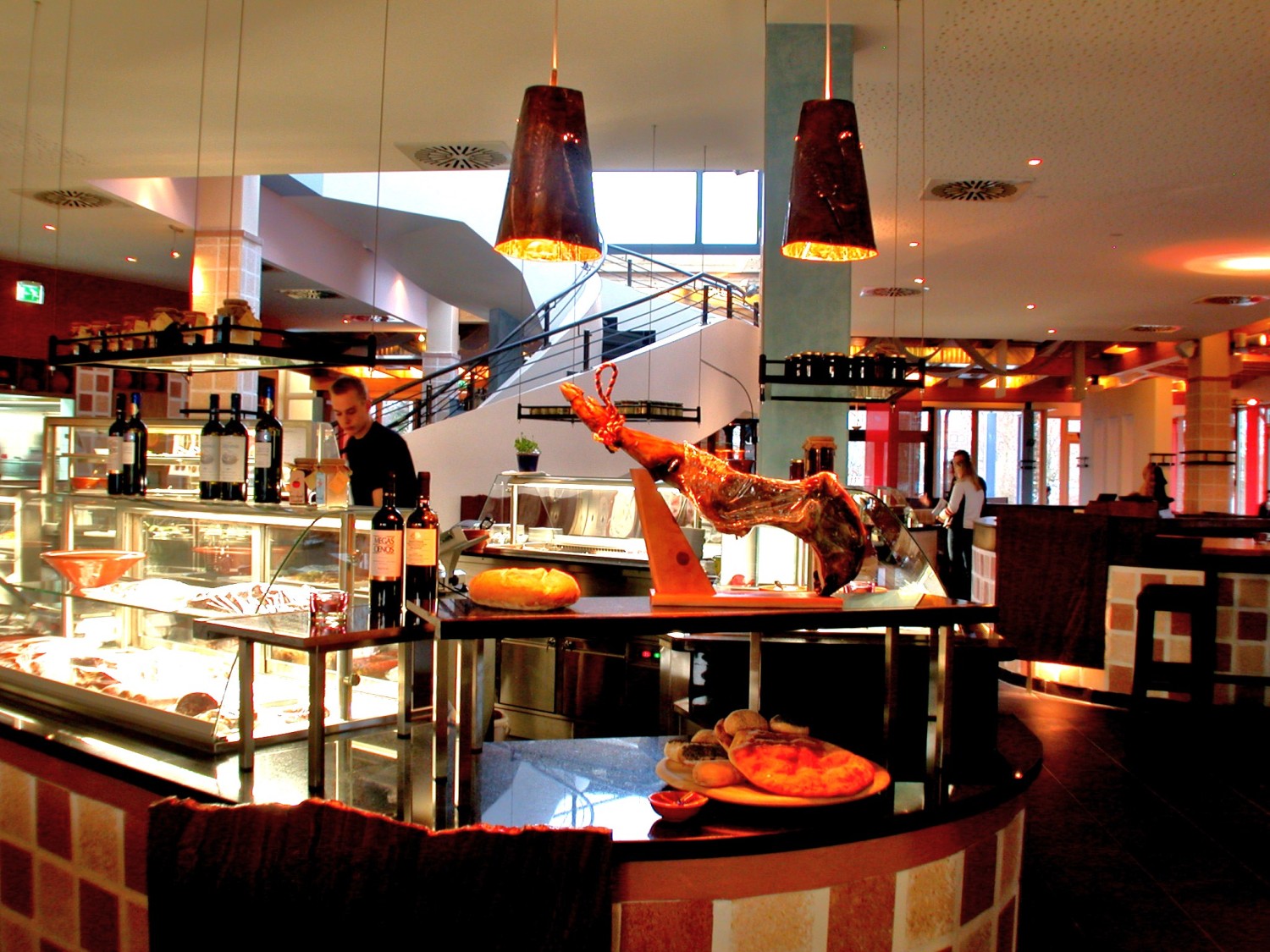 Beleuchtung Verkauftresen