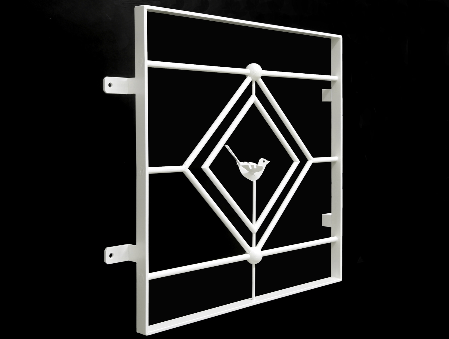 Lackiertes Gitter nach einem Kundenentwurf