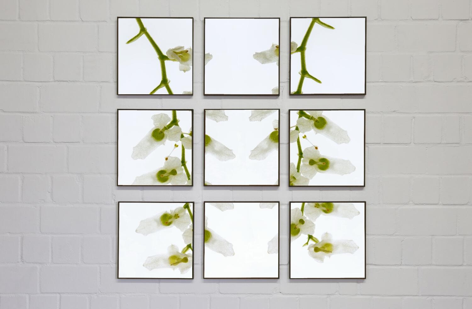 Bilderrahmen aus rostigem Winkel Stahl