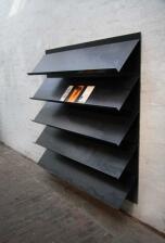 Prospekthalter, Prospektwand, Info Display... aus Stahlblech. Besonders Klasse!