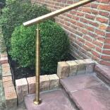gekröpfter Treppenhandlauf aus Bronze Rohr
