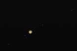 Jupiter und seine Monde am 24.9.11