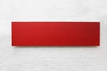 Rote Magnetpinnwand aus Stahl