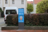 Parkplatz Stele für St. Elisabeth in Hildesheim
