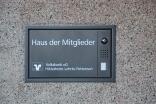 Schild für die Volksbank Hildesheim - Lehrte - Pattensen