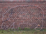 Leuchtendes Nilpferd für den Winter Zoo Hannover
