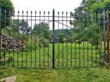 Gartentor - Erneuerung eines historischen Tores aus Schmiedeeisen