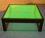 Tisch mit LED Tischplatte