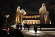 Am 19. Dezember wurde die Beleuchtung des Weltkulturerbes Michaeliskirche offiziell übergeben.