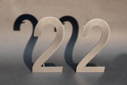 V2A Hausnummer mit 2 Ziffern